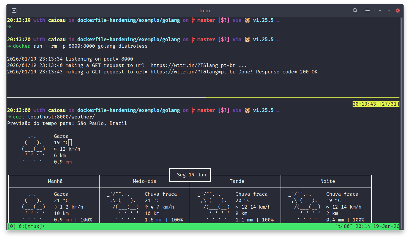 endpoint weather funcioando \o/