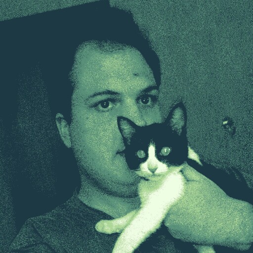 That is me (and my kitten)